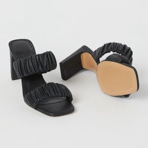 FINAL SALE - Ruched Heels